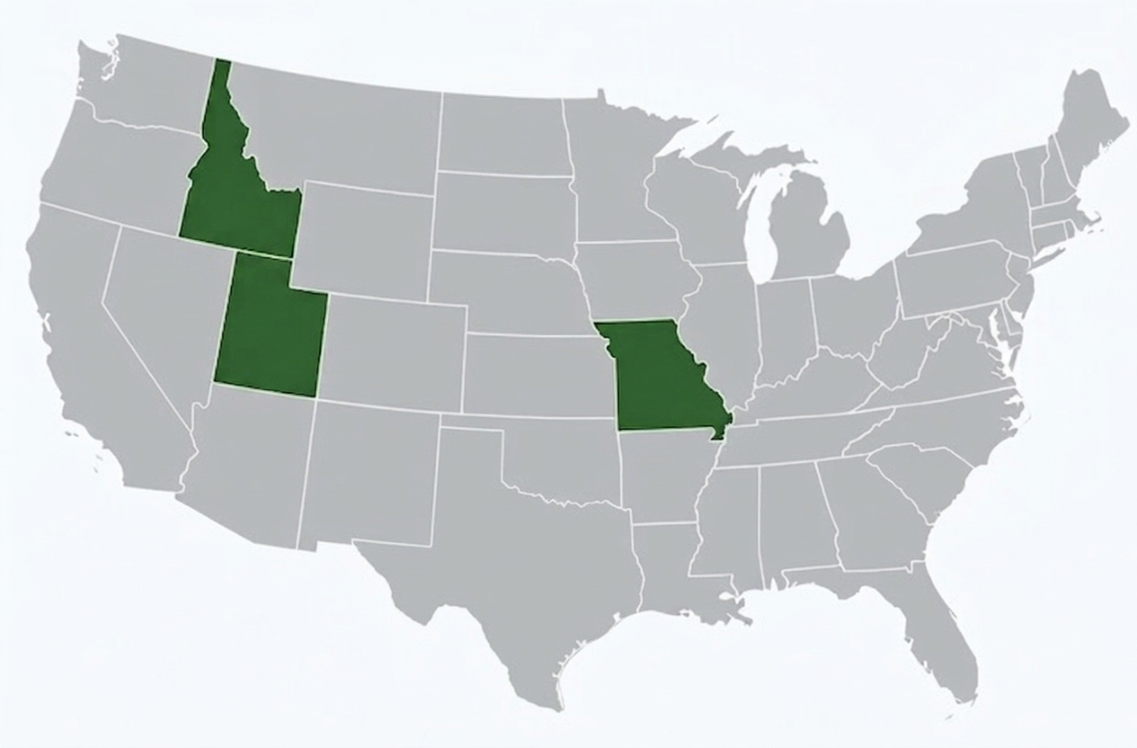 Peak Loans States Map